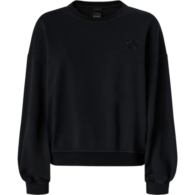 Breikleding voor dames Pinko - zwart gebreide sweatshirt