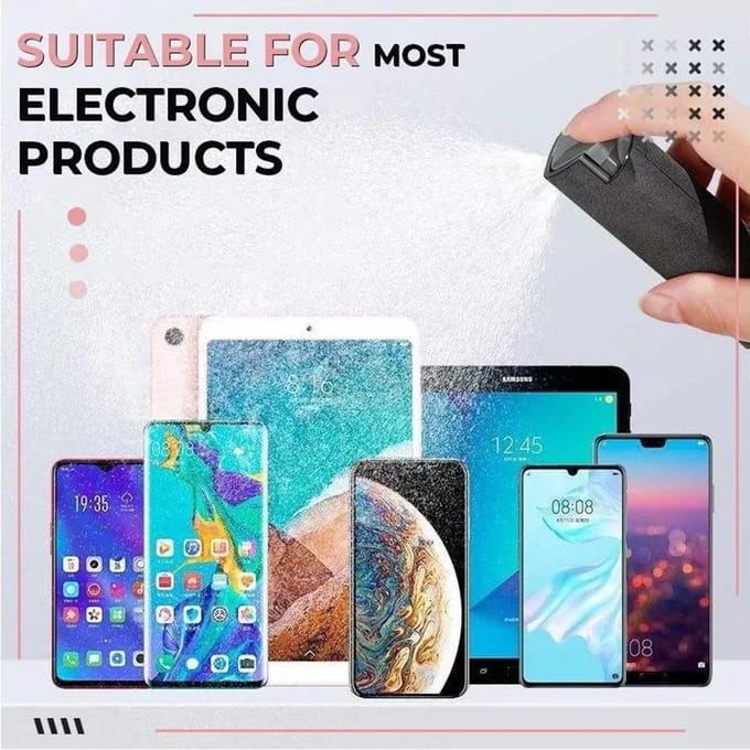 Touchscreen Mist Cleaner Screen Cleaner Laptop Screen Cleaner 3 in 1 Multifunctional Cleaner for