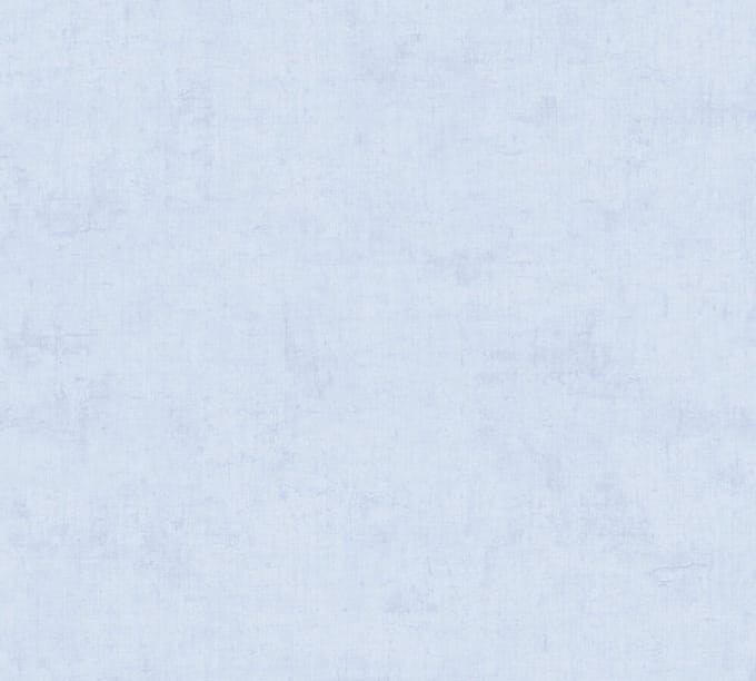 ZACHT GEMELEERD BEHANG | Basic - Blauw - A.S. Création Lilly & Luis
