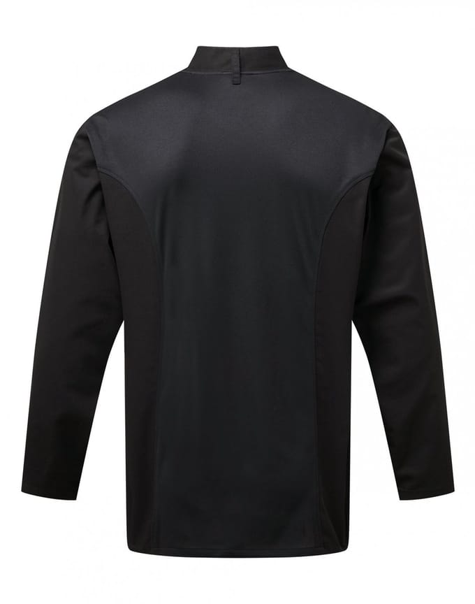 Schort/Tuniek/Werkblouse Unisex L Premier Black 65% Polyester, 35% Katoen