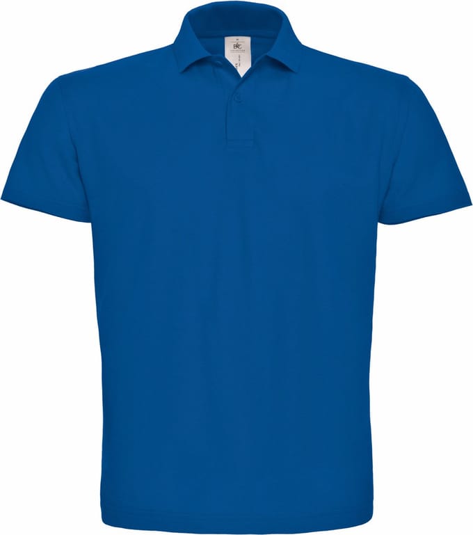 B&C Id.001 Polo Shirt CGPUI10 - Royal Blue - M