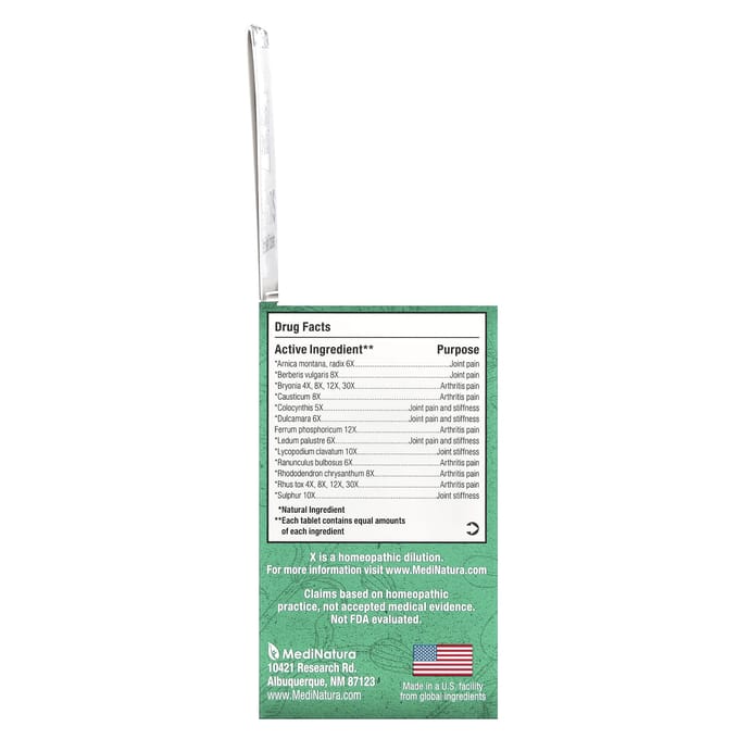 Bhi, Artritis, Pijnstillende Tabletten, 100 Tabletten