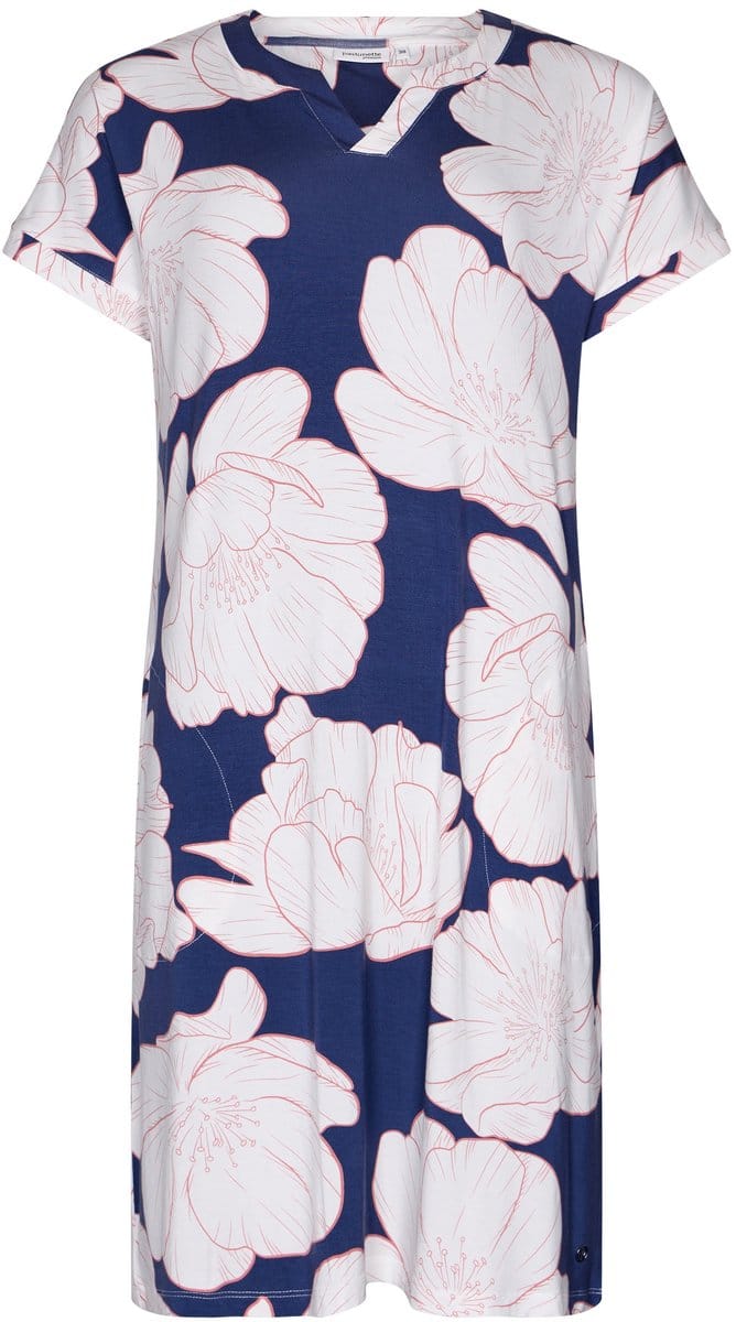 Dames Nachthemd Pastunette Premium - Wispering Petals - Viscose - Maat 36