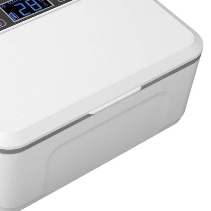 2 Laags Insuline Koelbox Draagbaar Constante Temperatuur Oplaadbaar LED Display Insuline gray