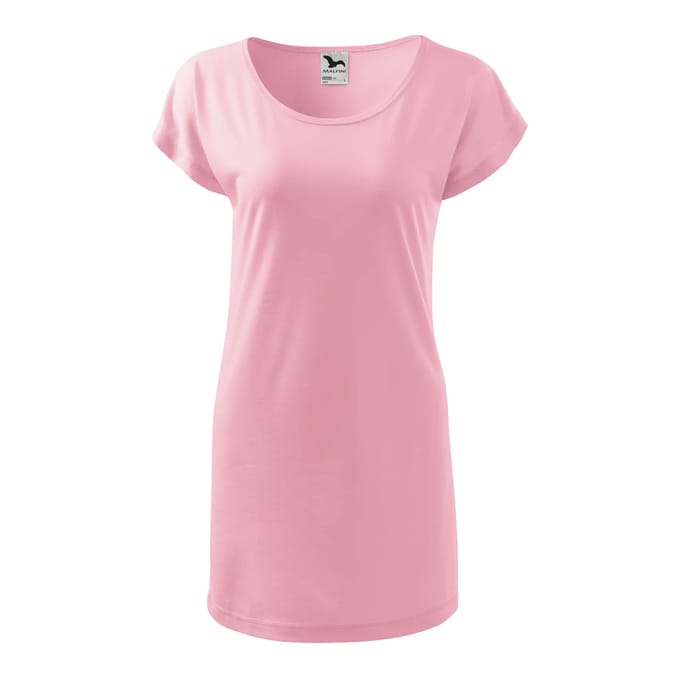Dames t-shirt jurk Malfini Love 123