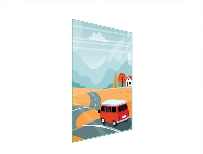 TMK ArtDeko - Snijplank - 35x52 cm - Glas - Auto Design