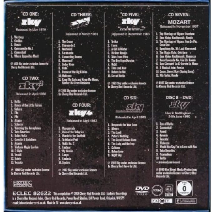 Studio Albums 1979-1987 - Sky