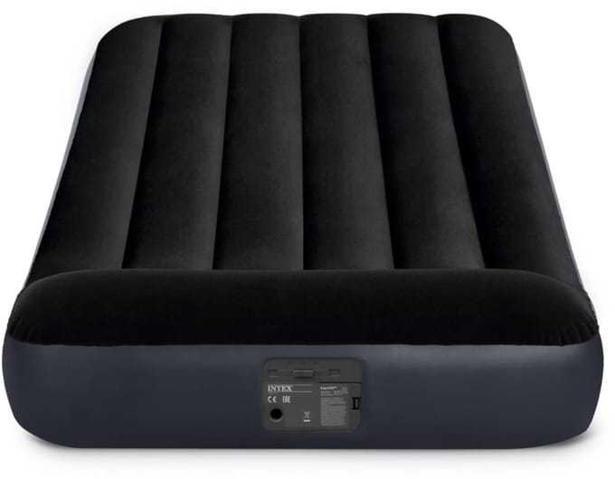 Dailygoods - Dura-Beam Pillow Rest Luchtbed - 99x191x25 cm met Ingebouwde Pomp