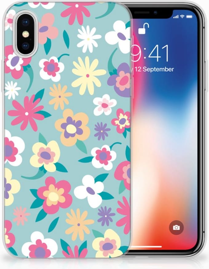 Apple iPhone X | Xs TPU Case Flower Power