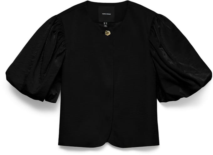 VERO MODA - VMLIANA 2/4 SHINY SHORT BLAZER - Dames - Blouses