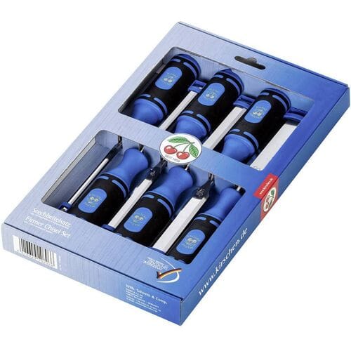 Kirschen 1118000 Set steekbeitels, 1008 in doos, 6-delig