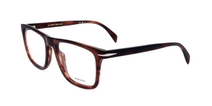 David Beckham DB 7115 Brown horn 54/19/145 MAN Brilmonturen