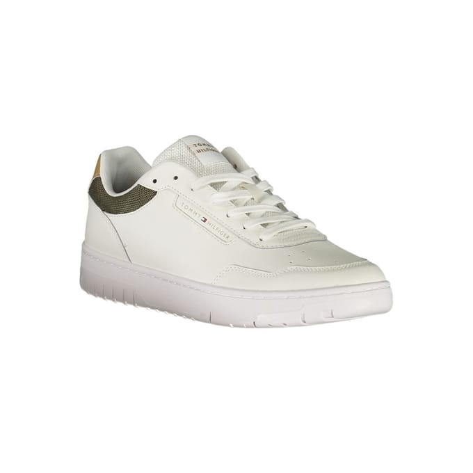 Tommy Hilfiger Witte Polyester Heren Sneakers