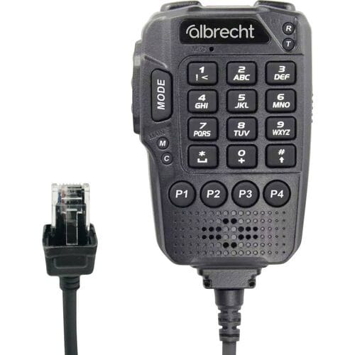 Dasspeld Spraakmicrofoon Albrecht Multifunktionales Mikrofon für AE 5900 Mini SSB