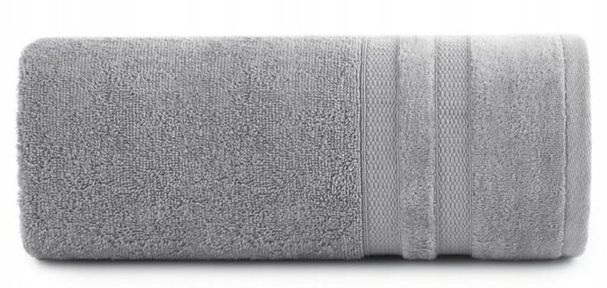 Porto Handdoek 50x90 cm Zilver 500 g/m² Katoen Terry