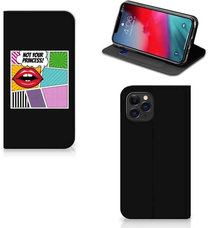 Apple iPhone 11 Pro Hippe Standcase Popart Princess