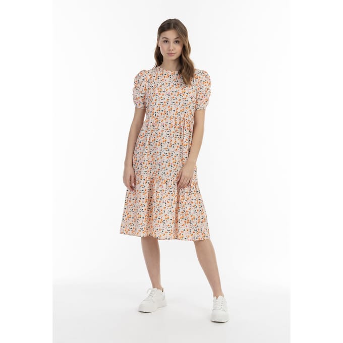 myMo Midi-jurk met korte mouwen