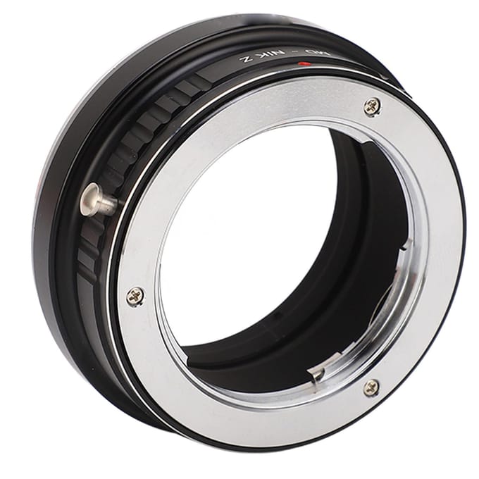 Lensvattingadapter Hoge Nauwkeurigheid Lensconverterring voor Minolta MD-lens naar voor Nikon Z Bajonet gray