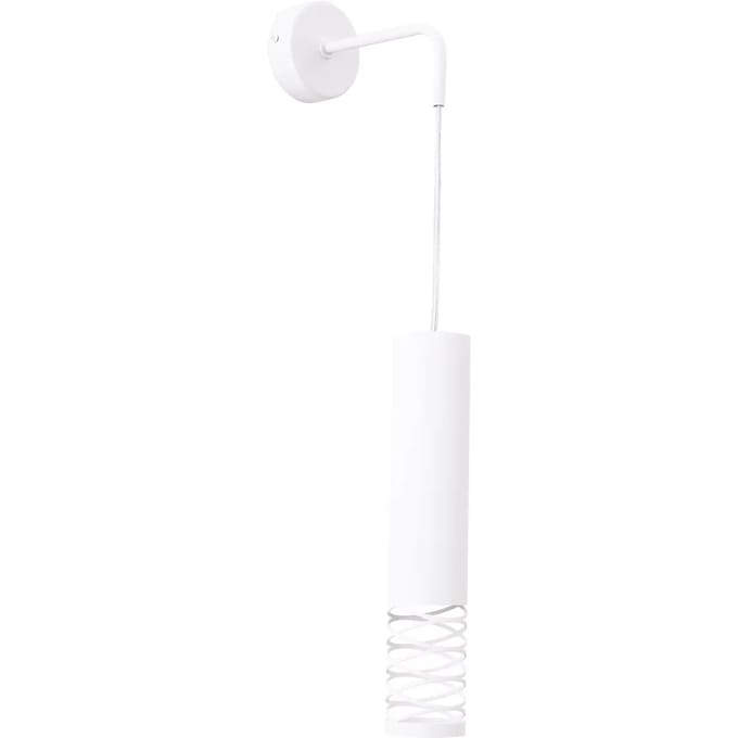 Sollux Lighting Hanglamp Lami - GU10 - wit - staal - 8x17x10cm