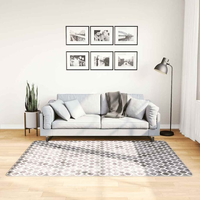 vidaXL - Vloerkleed - wasbaar - 120x180 - cm - meerkleurig