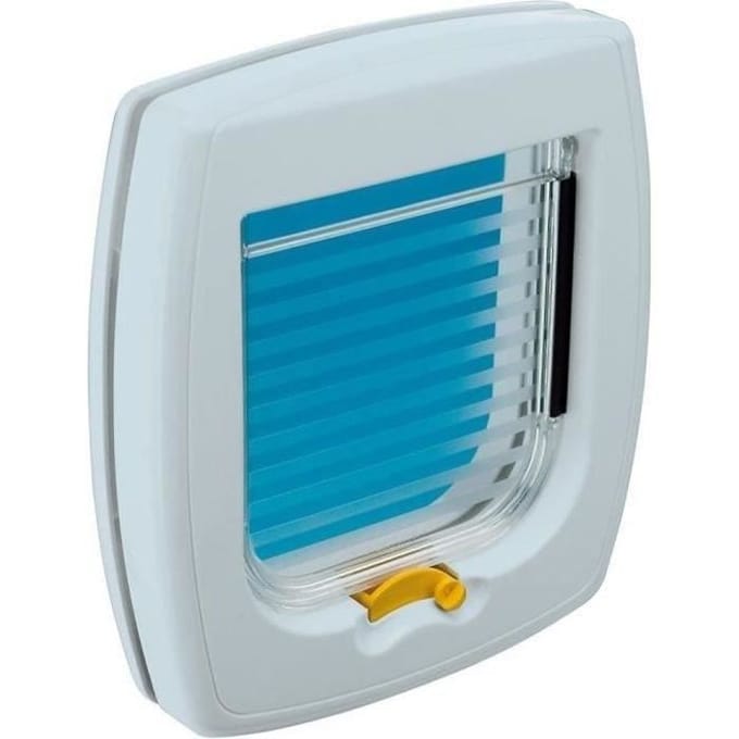 Ferplast - Dog & Cat Door Swing 1 2-Way - White - Small