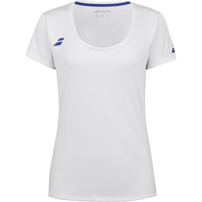 Babolat Play Cap Sleeve T-shirt Dames-Wit