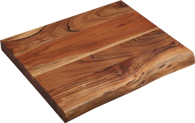 Kesper 29751 keukensnijplank Rechthoekig Hout Natuurlijk