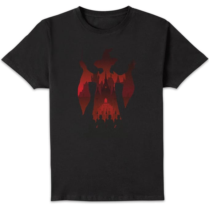 Harry Potter McGonagall Silhouet t-shirt - Zwart - M