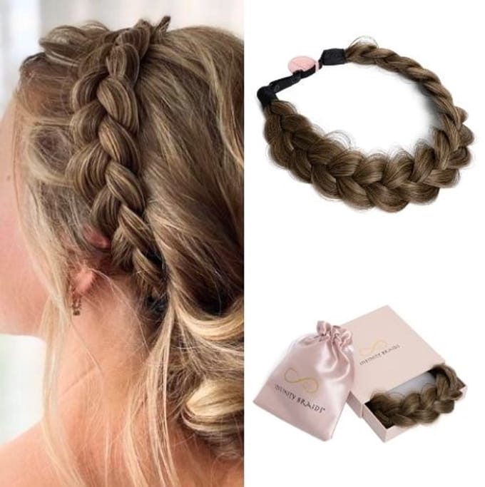 Infinity Braids - Viènne Messy Braid - Haarband - Haarband Dames - Haarbanden - Haarband Meisje - Viènne Cyber Glam