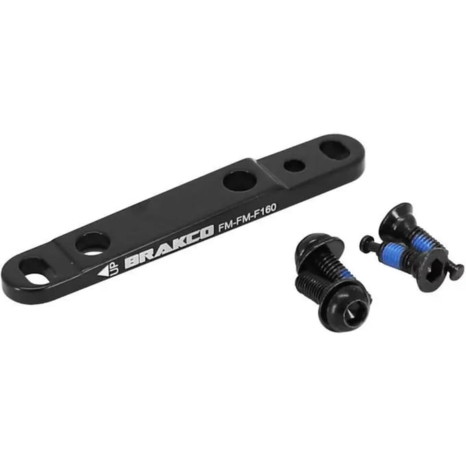 Adapter voor montage van schijfremmen, plat gemonteerd Brakco