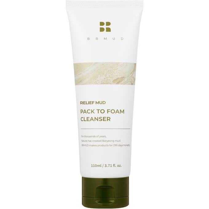 BRMUD Recovery Mud Pack To Foam Nettoyant beige
