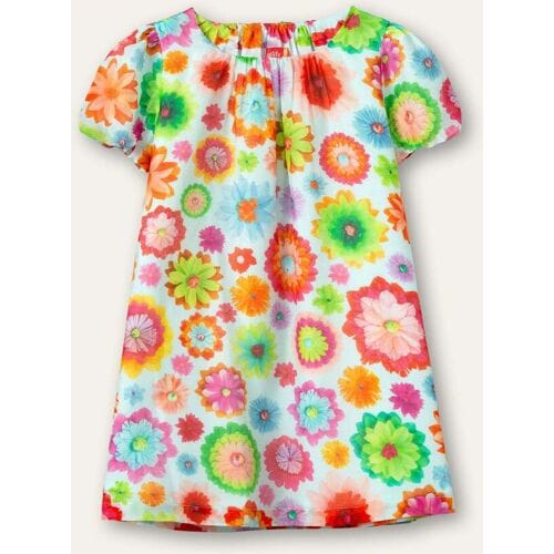 Oilily Daydreaming jurk- maat152/12yr Ultramarine