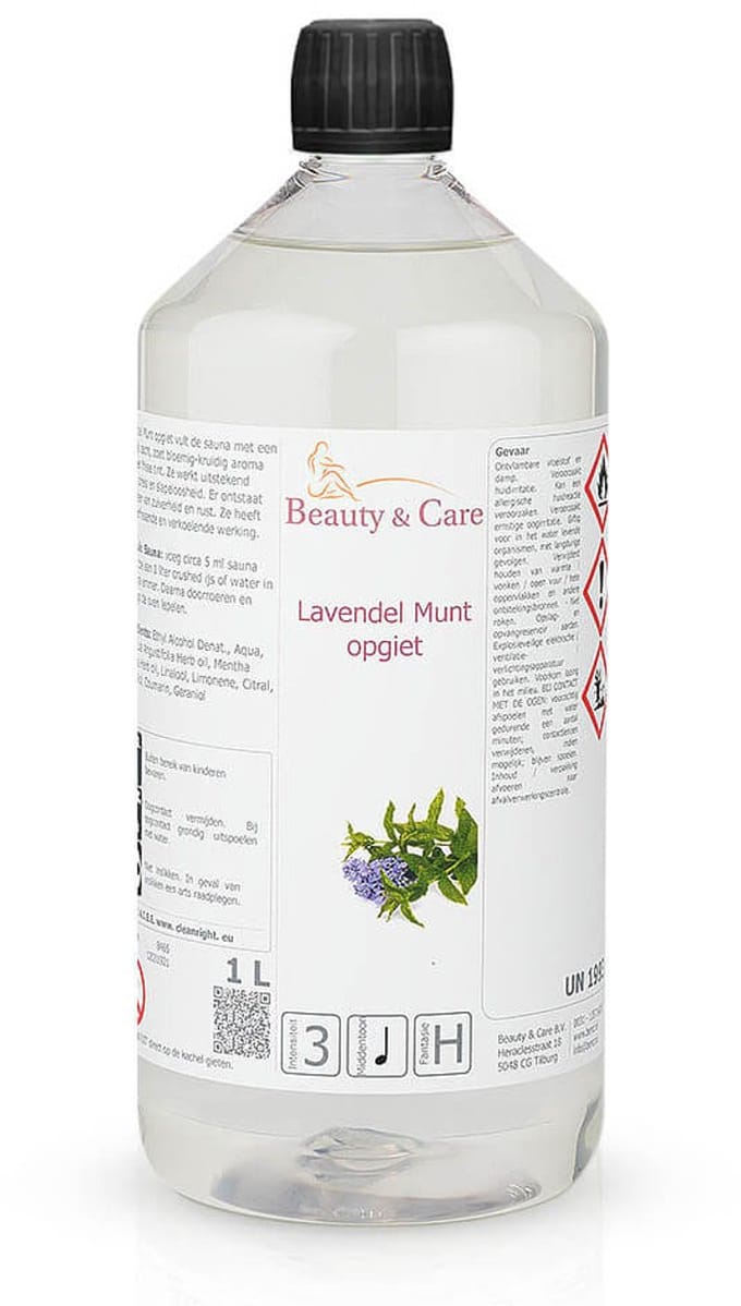 Lavendelmunt opgiet - Beauty & Care - 1 L. new