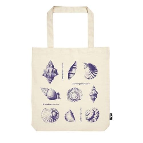 Libri_x canvas tas, formaat 39 x 42 cm, seashells