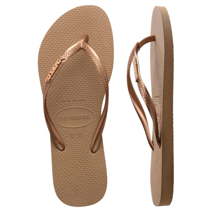 Havaianas Slim Slippers en Sandalen Dames - Roze - Maat 35/36 - Plastic