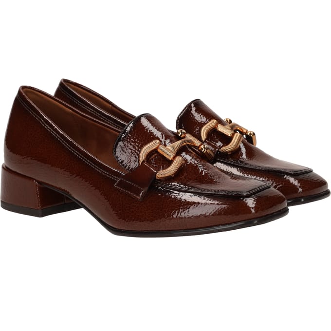Tamaris Trotteur Instappers cognac Lak - Dames