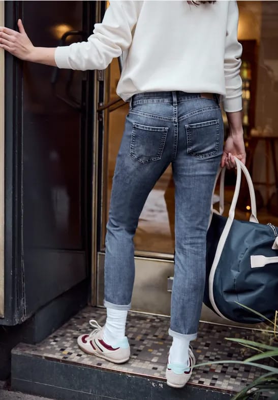 Jeans met smalle pijpen