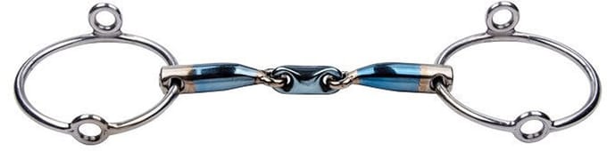 Trust Sweet Iron loose ring gag eliptical-16 12.5 | Speciale bitten