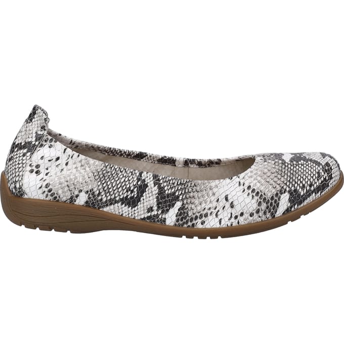 JOSEF SEIBEL Dames Ballerina Fenja 01 in wit