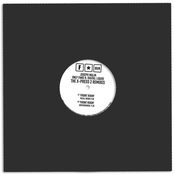 Joseph Malik, Digital Liquid, X-Press 2 - Only Fans EP (X-Press2 Remixes) (12" Single)