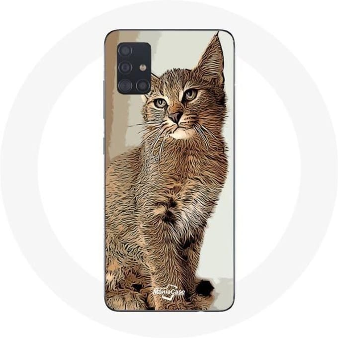 Samsung Galaxy A51 hoesje Siamese kattenras