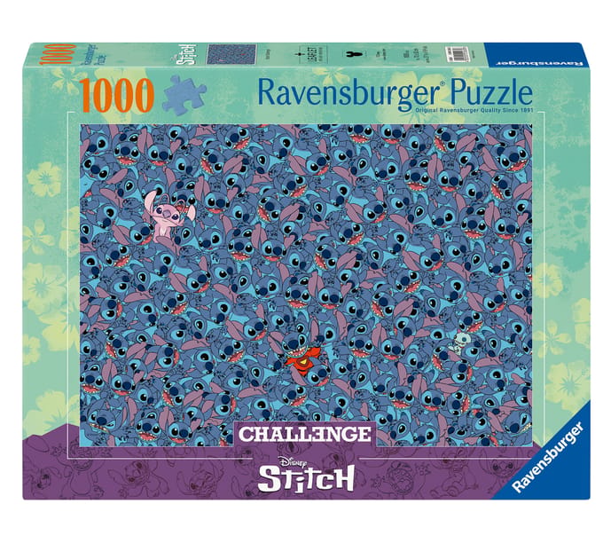 Ravensburger Disney Stitch Challenge 1000 stukjes Volwassenen puzzels