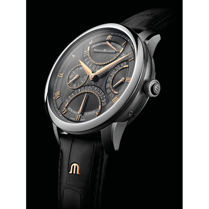 Maurice Lacroix Masterpiece MP6538-SS001-310-1 Masterpiece Triple Retrograde Horloge