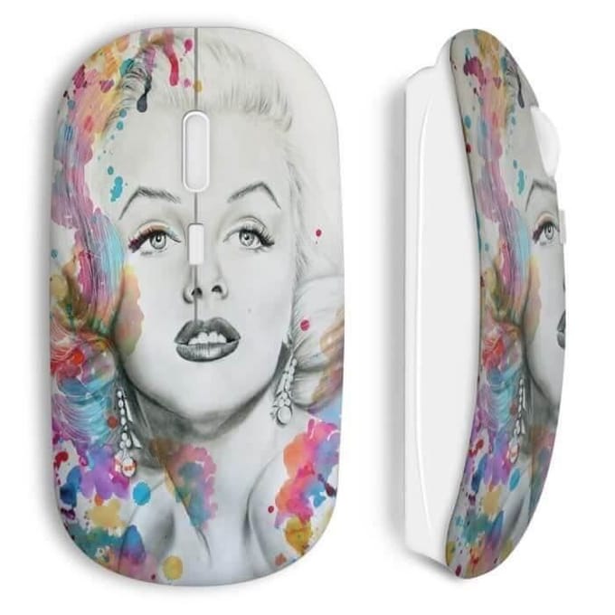 Souris sans Fil marilyn color