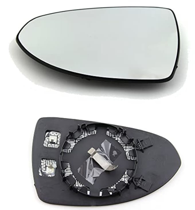 Verwarmbaar Spiegelglas Rechts voor Opel Corsa D/E