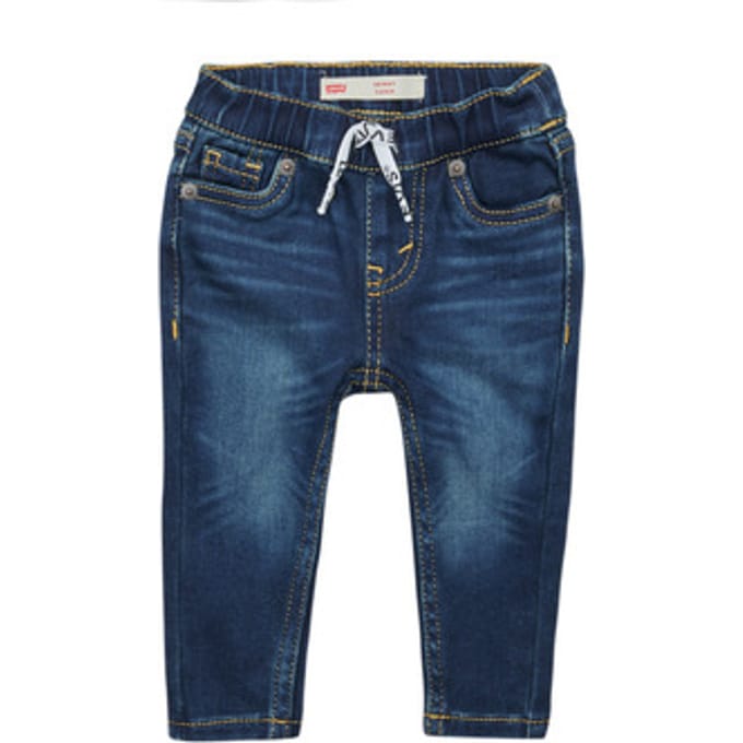 Levi´s ® Kids Skinny dobby pull on Broek Blauw 3 Months Kinderen