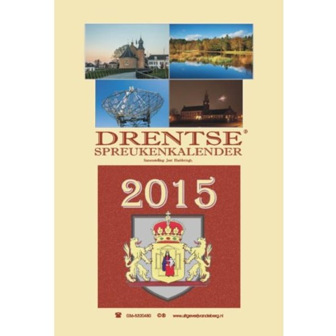 Drentse Spreukenkalender / 2015 - Jent Hadderingh