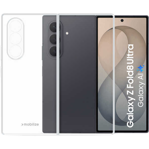 Mobilize Samsung Galaxy Z Fold8 Ultra TPU Hoesje Transparant