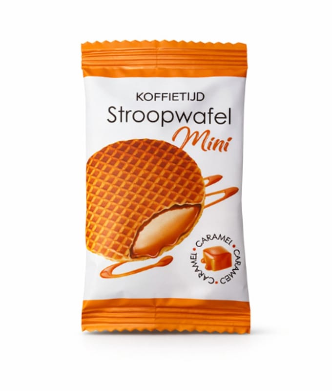 Koffietijd stroopwafel mini 215st 2kg