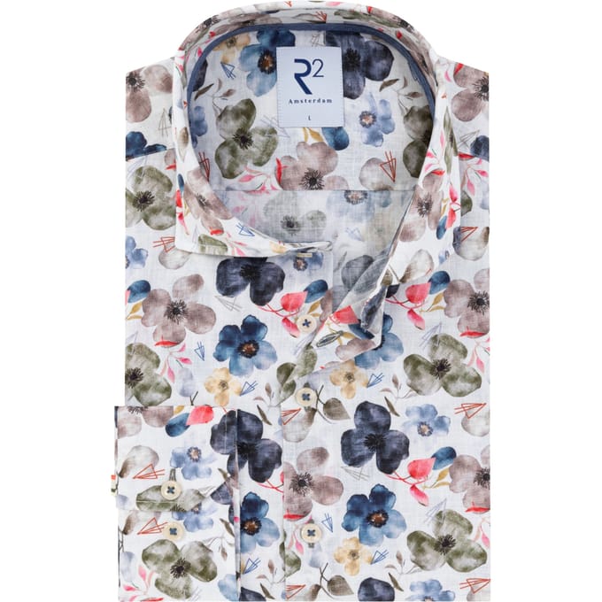 R2 132.wsp.019 Lange Mouw Overhemden Multicolor 132.wsp.019